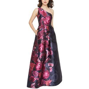 Kay Unger Womens Dianna Gown